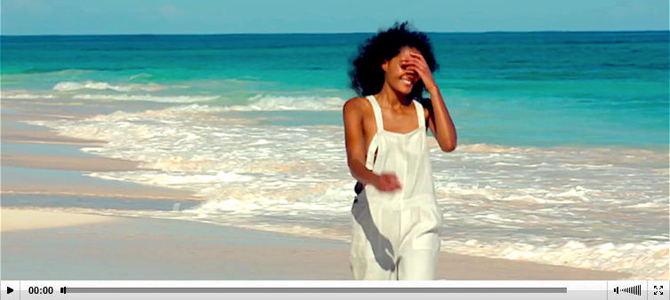 Poetry fashion video Bahamas location
