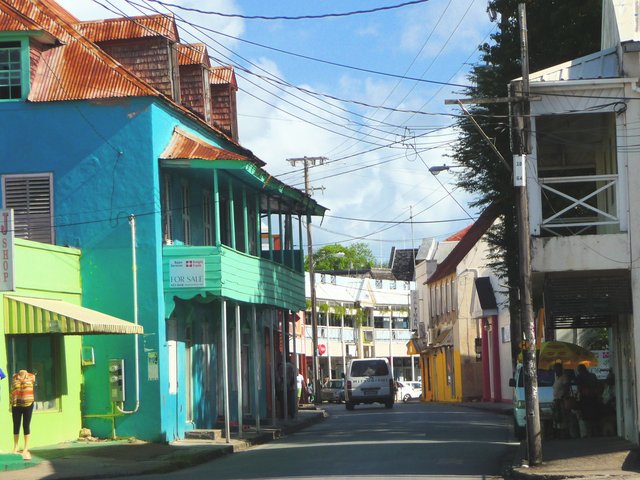 Street location and fishing village as shoot locations in the Caribbean